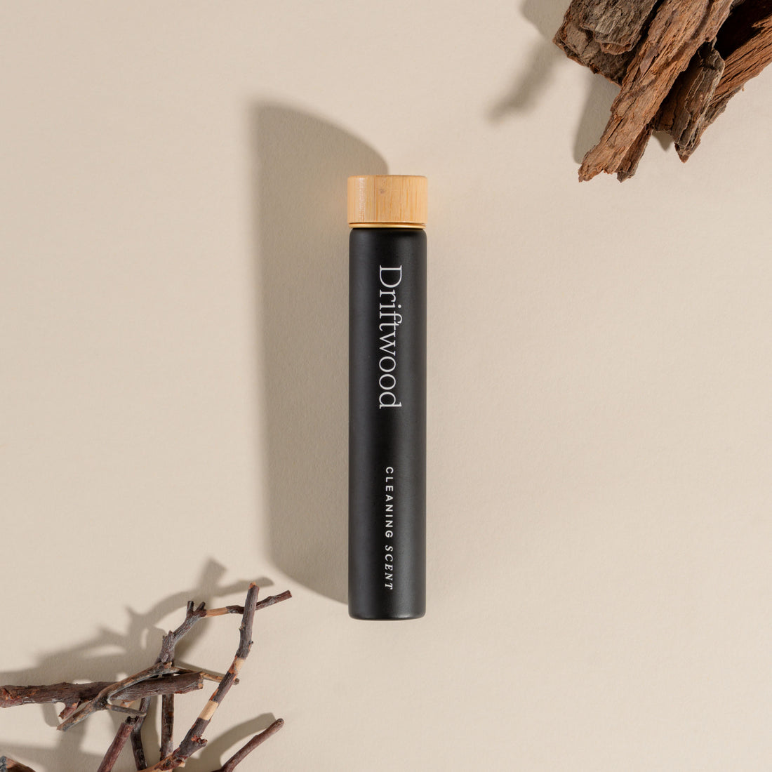 Eco-friendly cleaning refill Driftwood scent bright bergamot warm clove smooth sandalwood