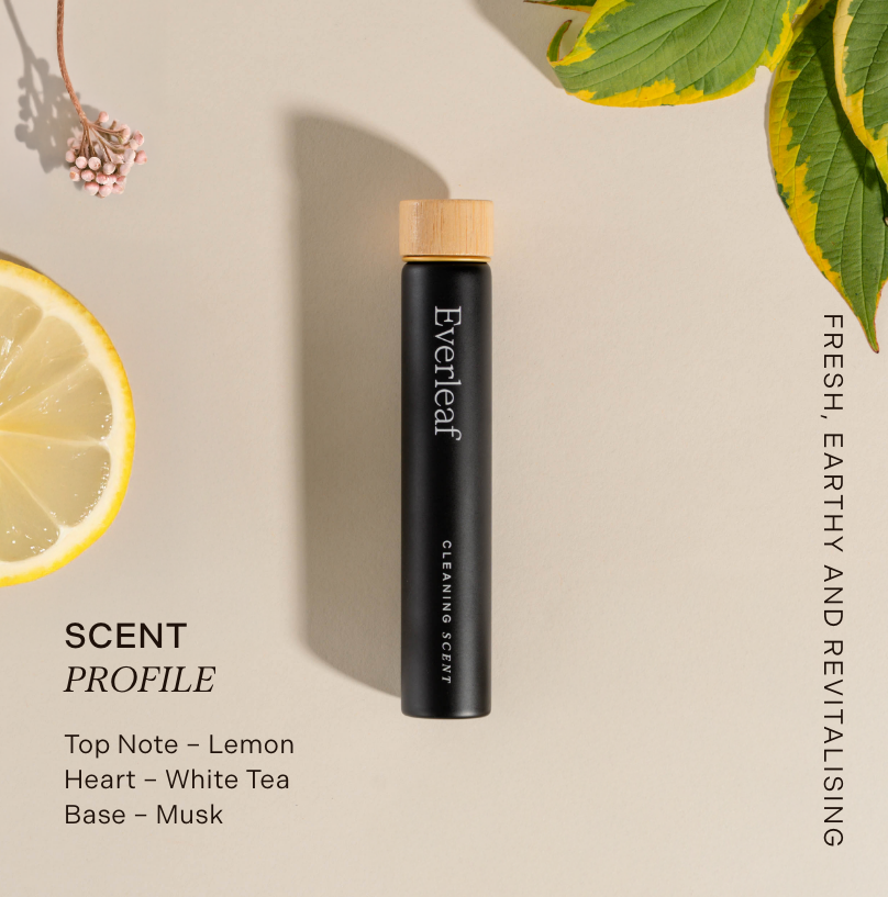Adora Everleaf cleaning concentrate eco-friendly fragrance refill with lemon white tea musk note