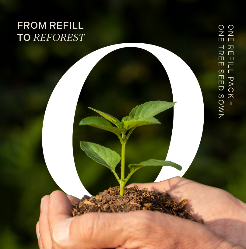 Adora Refill to Reforest program eco-friendly cleaning kit plants a tree with every subscription refill